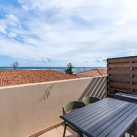 Les Flots De - Terrasse Vue Sur Apartamento Linguizzetta